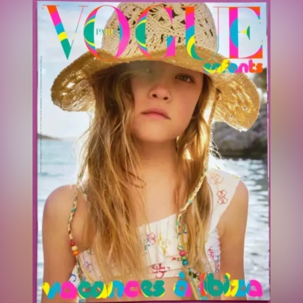 Vogue Paris supplement Enfants kid children April 2020 fashion